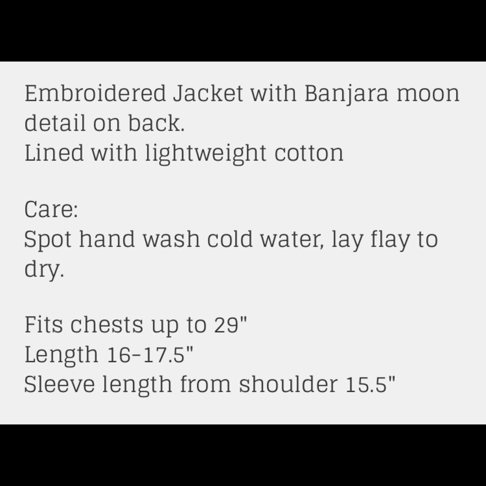 Girls Embroidered Jacket - Picture 6 of 6